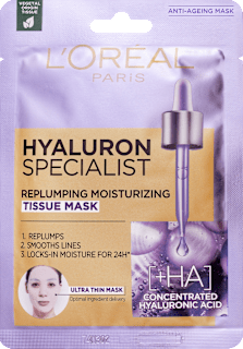 Mască șervețel hidratantă cu efect antirid L'ORÉAL PARiS