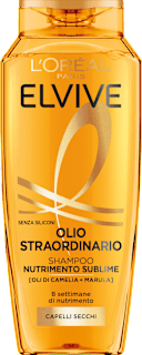 Shampoo Olio Straordinario nutrimento sublime L'Oreal Paris ELVIVE