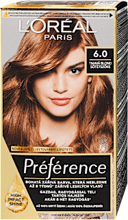 Tartós hajfesték, sötétszőke 6.0 L'ORÉAL PARiS PRÉFÉRENCE