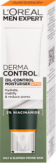 Pleťový krém na akné Derma Control Oil Control SPF 30 L'ORÉAL PARiS MEN EXPERT