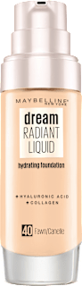 Foundation Dream Radiant Liquid 40 Fawn MAYBELLINE NEW YORK