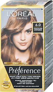 Farba na vlasy - 6.0 tmavá blond L'ORÉAL PARiS PRÉFÉRENCE