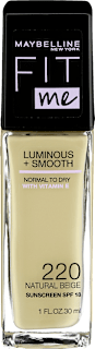 Fit Me Luminous+Smooth podkład rozświetlający 220 Natural Beige MAYBELLINE NEW YORK