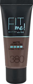Foundation Fit Me Matte + Poreless 380 Rich Espresso Maybelline New York