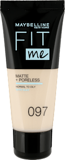 Fit Me Matte Poreless Podkład 097 Natural Porcelain MAYBELLINE NEW YORK