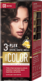 Крем - боя за коса - Nr. 03 Кестен AROMA COLOR