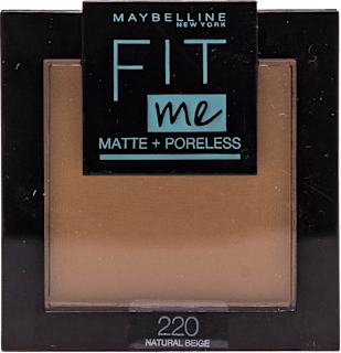 Fit Me Matte+ Poreless pudră compactă MAYBELLINE NEW YORK