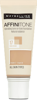 Alapozó Affinitone, hidratáló, Rose Beige 17 MAYBELLINE NEW YORK