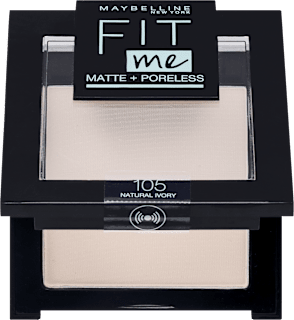Arcpúder Fit me - Nr. 105 Natural Ivory MAYBELLINE NEW YORK
