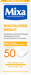 Pflegecreme Niacinamide Bright LSF 50 Mixa
