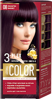 Крем - боя за коса - Nr. 08 Махагон Виолет AROMA COLOR
