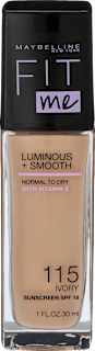 Fit Me Luminous+Smooth podkład rozświetlający 115 Ivory MAYBELLINE NEW YORK