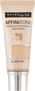 Hidratáló alapozó Affinitone Nr. 02. Light Porcelan MAYBELLINE NEW YORK