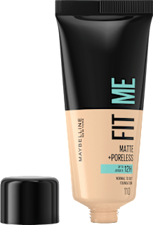 Foundation Fit Me Matte & Poreless 110 Porcelain MAYBELLINE NEW YORK