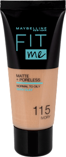 Fit me tečni puder – 115 Ivory MAYBELLINE NEW YORK
