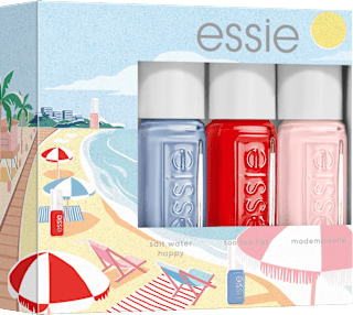 Körömlakk trio csomag, Salt water happy - Too too hot - Mademoiselle  essie