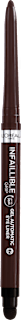 Očná linka Infaillible Gel Automatic Grip - 004 Brown Denim L'ORÉAL PARiS