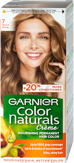 Vopsea de păr permanentă 7 blond GARNIER Color naturals