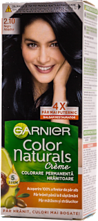 Vopsea de păr permanentă 2.10 Negru Albăstrui GARNIER Color naturals