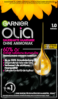 dauerhafte Haarfarbe - Nr. 1.0 Schwarz GARNIER olia