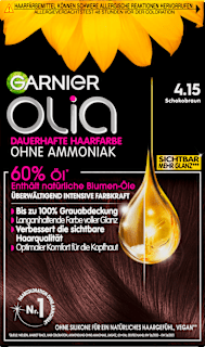 dauerhafte Haarfarbe - Nr. 4.15 Schokobraun GARNIER olia