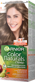 Подхранваща крем боя за коса Color Naturals - Nr. 6 Тъмно Рус GARNIER Color naturals