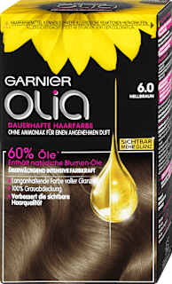 dauerhafte Haarfarbe - Nr. 6.0 Hellbraun GARNIER olia