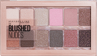Paleta senčil za veke The Blushed Nudes MAYBELLINE NEW YORK