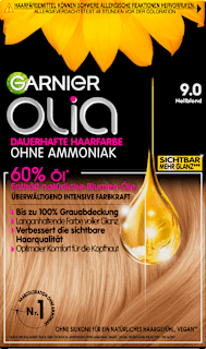 dauerhafte Haarfarbe - Nr. 9.0 Hellblond GARNIER olia