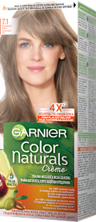 Boja za kosu - br. 7.1, pepeljasto plava GARNIER Color naturals
