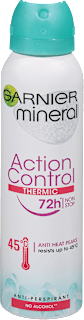 Action Control Thermic antiperspirant u spreju GARNIER mineral