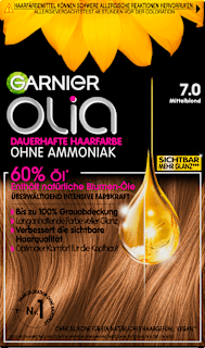 dauerhafte Haarfarbe - Nr. 7.0 Mittelblond GARNIER olia