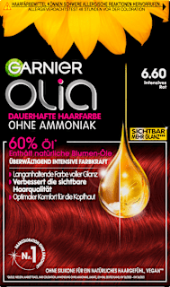 dauerhafte Haarfarbe - Nr. 6.60 Intensives Rot GARNIER olia