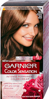 Боя за коса - Nr.6.0 Precious Dark Blond GARNIER Color Sensation