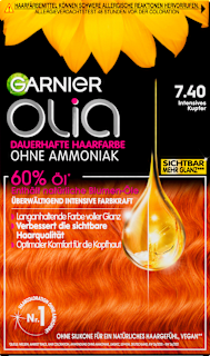 dauerhafte Haarfarbe - Nr. 7.40 Intensives Kupfer GARNIER olia