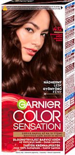 barva na vlasy Diamantová hnědá 4.12 GARNIER Color Sensation