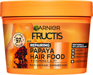 Маска за цъфтящи краища с папая Hair Food GARNIER FRUCTIS