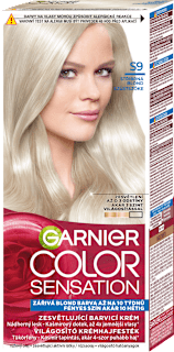 barva na vlasy Stříbrná blond S9 GARNIER Color Sensation