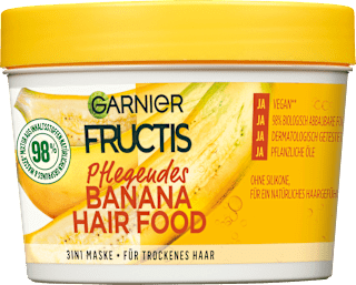 Pflegendes Banana Hair Food 3in1 Haarmaske GARNIER FRUCTIS