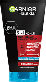 Reinigungsgel 3in1 Kohle Anti-Mitesser Garnier Skin Active