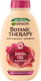 Шампоан с рициново олио и бадем GARNIER BOTANIC THERAPY