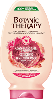 Odżywka do włosów osłabionych i łamliwych z olejkiem rycynowym i syropem klonowym GARNIER BOTANIC THERAPY