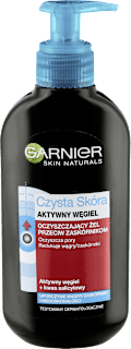 Czysta Skóra Aktywny węgiel Oczyszczający żel przeciw zaskórnikom GARNIER