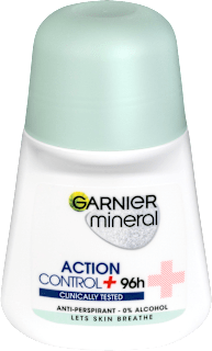 antiperspirant roll-on Action Control+ GARNIER mineral