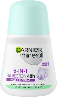 Antitranspirant Deo Roll-On 6in1 Protection GARNIER mineral