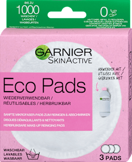 Eco Pads Abschminkpads Garnier Skin Active