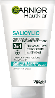 Reinigungscreme Salicylic Anti Pickel 3in1 Tonerde Garnier Skin Active