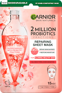 2 Million Probiotics Repairing sheet maska za lice GARNIER SKIN NATURALS