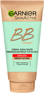 BB Cream SKINACTIVE anti-età  crema idratante perfezionatrice Tutto in 1 tonalità medio-scura GARNIER SKIN ACTIVE