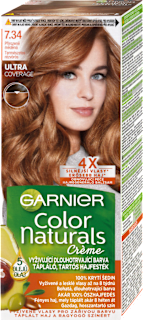 barva na vlasy Přirozeně měděná 7.34 GARNIER Color naturals